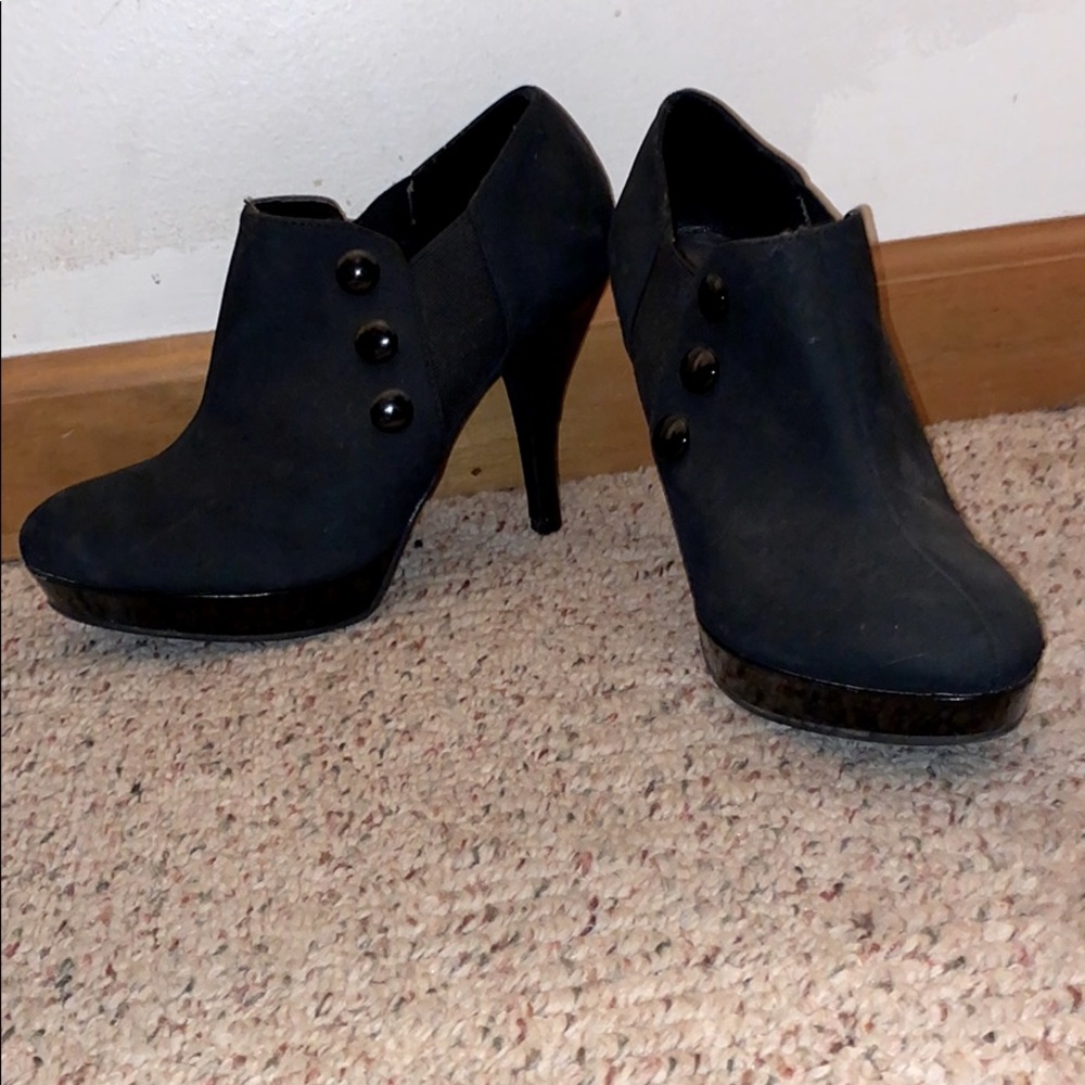 Black booties
